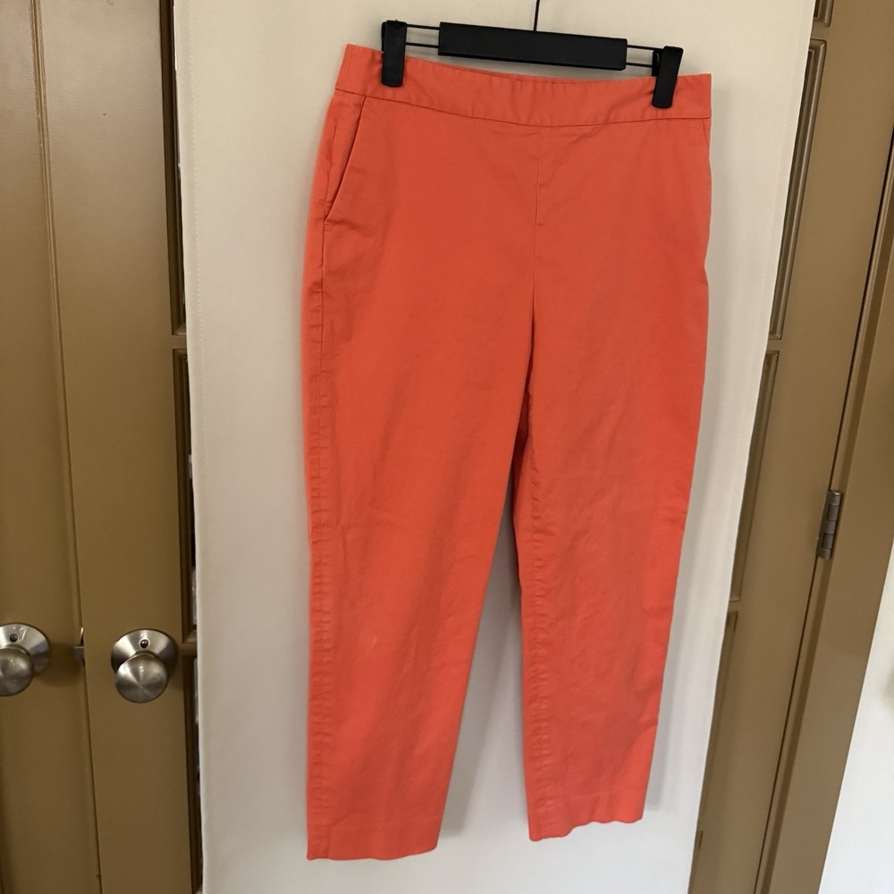 Pendleton Women's 8 Pink Mid Rise Skinny Chino Pants Bottoms